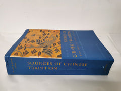 Sources of Chinese Tradition – From Earliest Times to 1600 (Introduction to