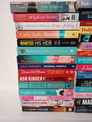 Joblot Wholesale of 30 New Fiction Books Collection Set Fiction, Crime, Teens