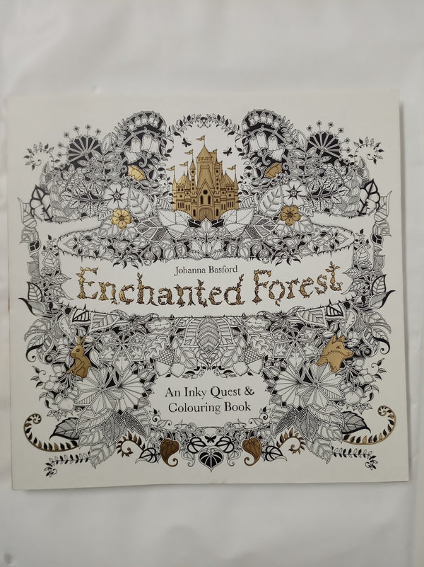 Enchanted Forest: An Inky Quest & Colouring Book: 1