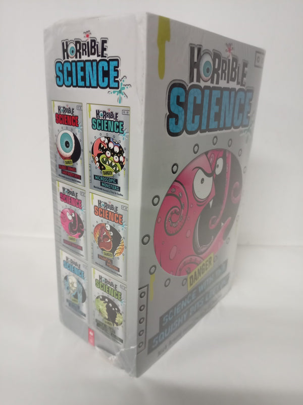 Horrible Science 6 Books Collection Set By Nick Arnold(Blood,