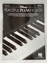 Disney Peaceful Piano Solos Sheet Music Songbook | 34 Relaxing Arrangements for