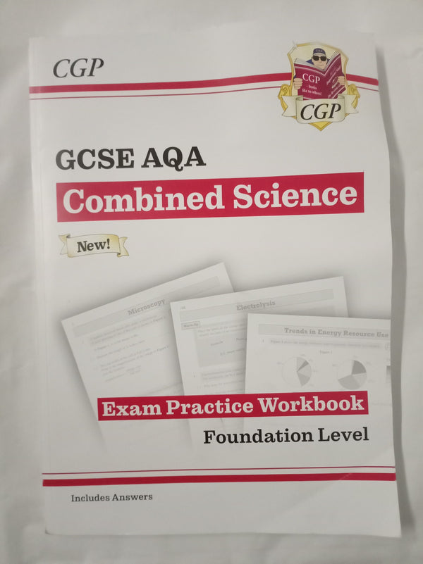 New GCSE Combined Science AQA Foundation Exam Practice Workbook with CGP