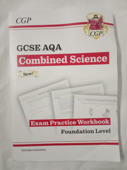 New GCSE Combined Science AQA Foundation Exam Practice Workbook with CGP