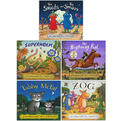 Cover of Julia Donaldson Collection 5 Books Set (Zog and the Flying Doctors, Tiddler..