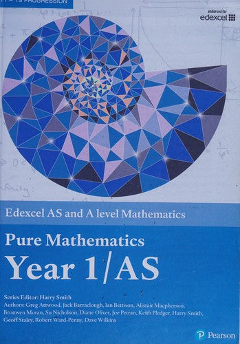 Pearson Edexcel AS and A level Mathematics Pure Mathematics Year 1/AS Textbook + e-book: Textbook + e-book. Mit Online-Zugang (A level Maths and Further Maths 2017)