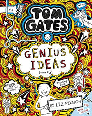 4 Tom Gates Books by Liz Pichon: Genius Ideas, Super Good Skills, Dog Zombie Rules, Ten Tremendous Tales