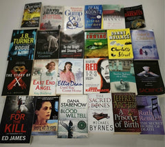 Joblot Wholesale of 40 New Fiction Books Collection Set Fiction, Crime, Thriller