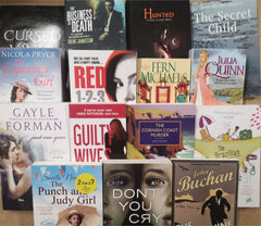 Joblot Wholesale of 40 New Fiction Books Collection Set Fiction, Crime, Thriller