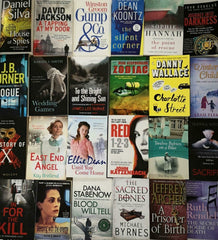 Joblot Wholesale of 40 New Fiction Books Collection Set Fiction, Crime, Thriller