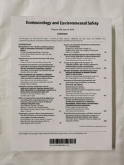Ecotoxicology and Environmental Safety Vol 169 March 2019