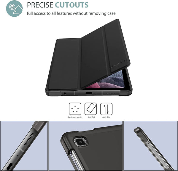 Smart Case for Galaxy Tab A7 Lite 8.7 Inch 2021, Protective Hard Shell Cover