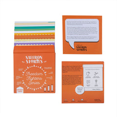 IndSight Cards - Freedom Fighter Series By Saffron Stories