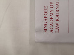 The Singapore Academy of Law Journal (“SAcLJ”) September 2019