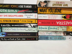 6 NEW Women's Interest Fiction Book Bundle, Thriller, Mystery, Romance