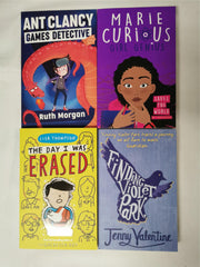 7 Young Children's Reading Books for 9+ The Day I Was Erased, Mummy's Revenge..