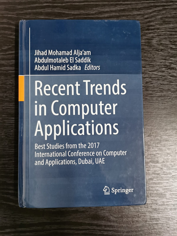Recent Trends in Computer Applications from the 2017 International Conference..