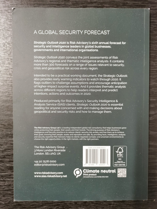 Strategic Outlook 2020 - The New Political Risks by the Risk Advisory Group