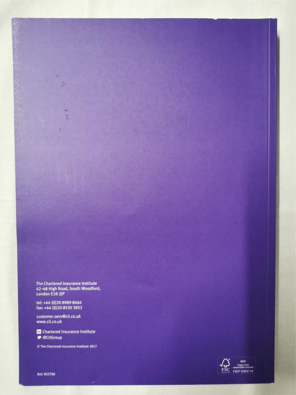 Personal Taxation (R03) | Chartered Institute of insurance