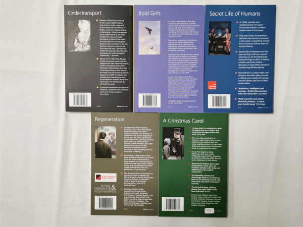 5 x NHB Modern Plays Inc Bold Girls by Rona Munro, Kindertransport etc