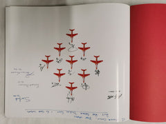 Red Arrows by Jamie Hunter - Illustrated *Signed by 2017 Display Team*