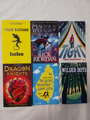 Bundle of 6 Books for boys age 8-11: Random Mix of books, Images show Examples