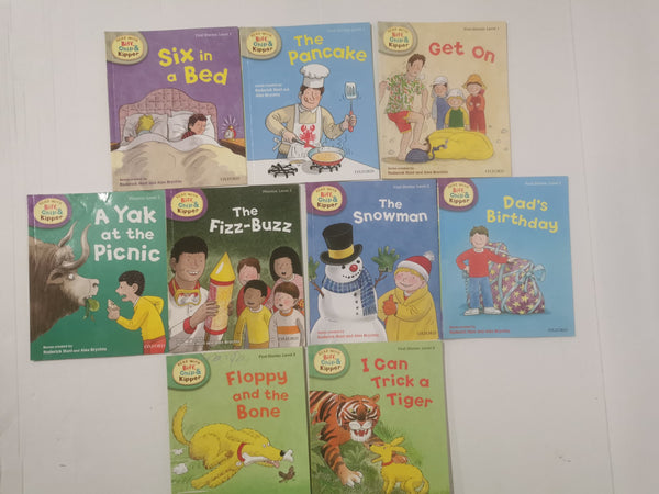 19 Reading Tree Books - Biff, Chip, Kipper & Others Inc. Snowman, Dad's Birthday