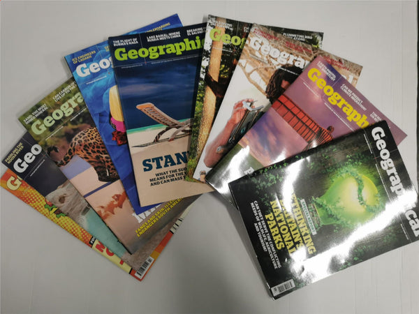 Geographical Magazine - 11 Issues Feb-Dec 2020