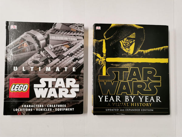Star Wars Year by Year & Ultimate Lego Star Wars Books *Bundle*