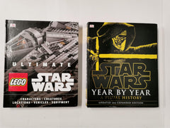 Star Wars Year by Year & Ultimate Lego Star Wars Books *Bundle*