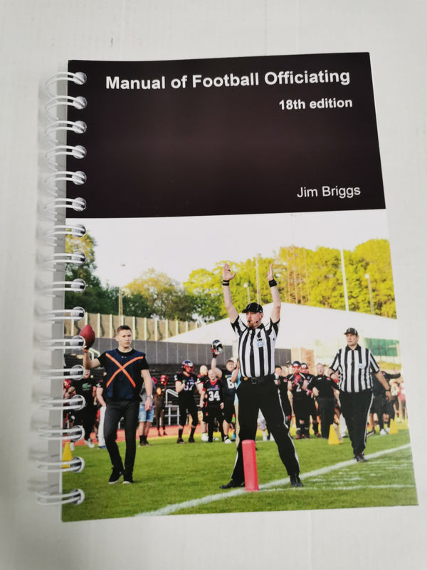 Manual of Football Officiating 18th Edition by Jim Briggs