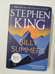 BILLY SUMMERS ~ STEPHEN KING ~ Waterstones UK Exclusive Edition