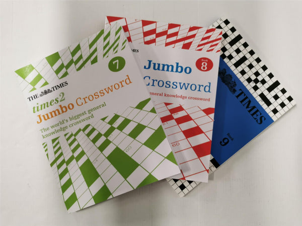 The Times Jumbo Crossword Books | 7, 8 & 9 *New and unused*