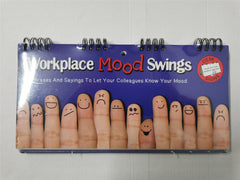 Workplace Mood Swings Flip Book by Boxer Gifts Spiral Bound x 5