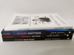 Adam Torres 4 Book Bundle Inc. Money Matters Vol 1 & 2 and Diversity Matters