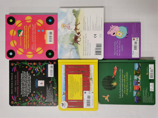 Bundle of 6 Baby/Toddler Board books - Gruffalo, Cinderella, Peppa & more!
