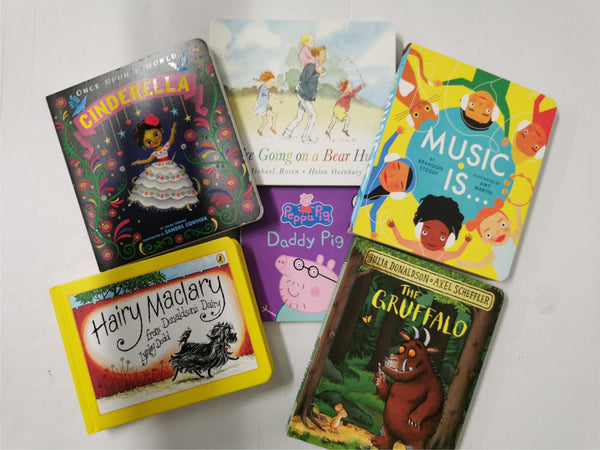 Bundle of 6 Baby/Toddler Board books - Gruffalo, Cinderella, Peppa & more!
