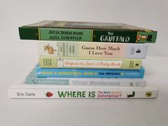 6 Babies Picture Board Books Inc. The Gruffalo, Very Hungry Caterpillar and More