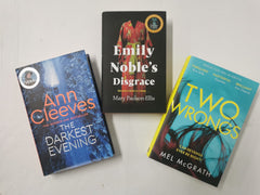 *Bundle* 3 x Contemporary Bestsellers! Inc. The Darkest Evening by Ann Cleeves