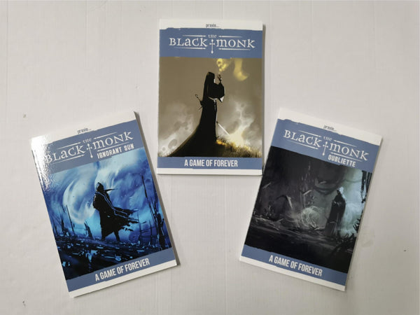 Praxis: The Black Monk, Ignorant Sun & Oubliette by Post World Games 3 Book Set