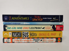 *BUNDLE* OF 5 BOOKS FOR School Children 8+ yrs Inc Diary of a Wimpy Kid