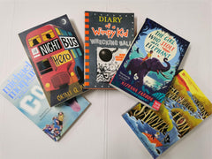 *BUNDLE* OF 5 BOOKS FOR School Children 8+ yrs Inc Diary of a Wimpy Kid