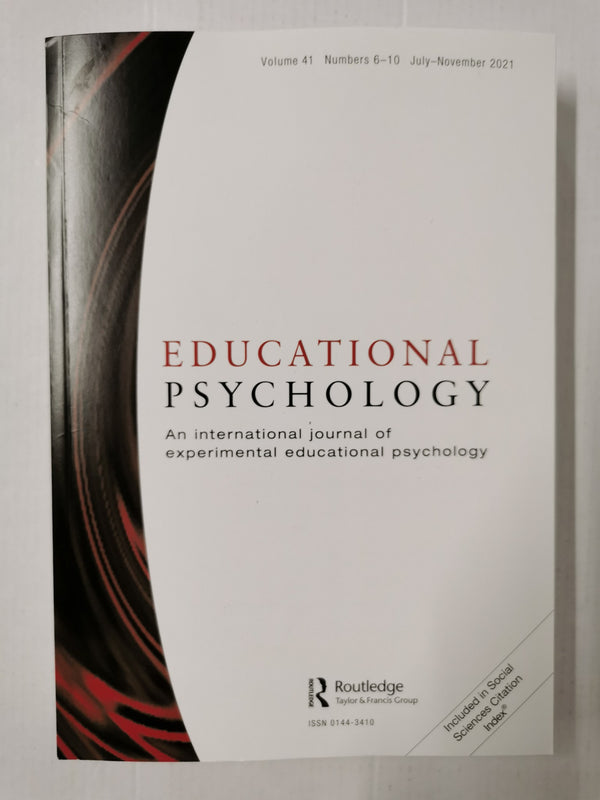 Educational Psychology, Volume 41 No. 6-10 Jul-Nov 2021 ISSN 0144-3410