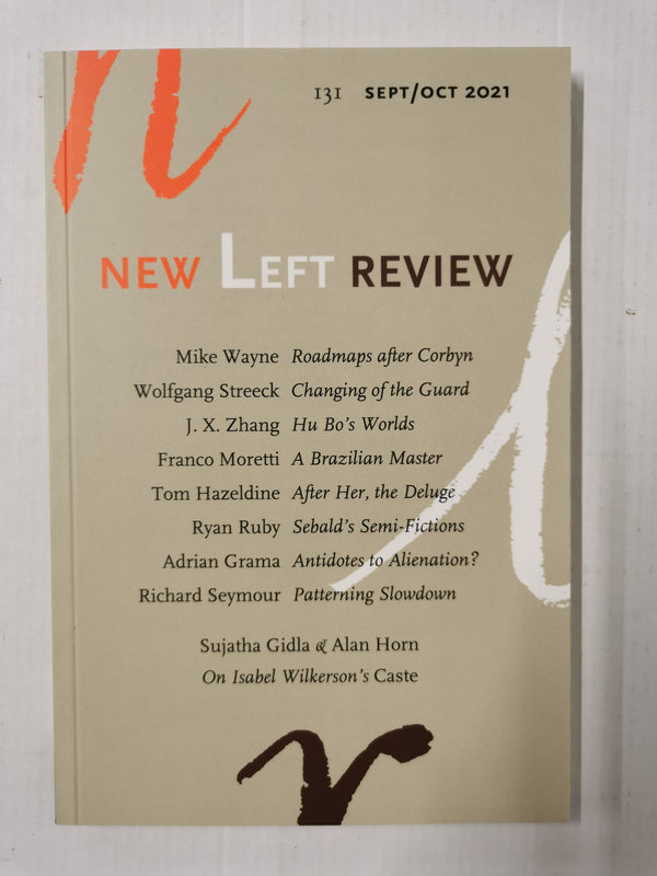 New Left Review Journal - No 131 - September / October 2021 - Paperback