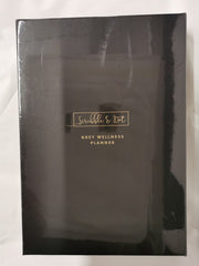 GREY WELLNESS PLANNER - A5 by Scribble & Dot NEW Sealed.