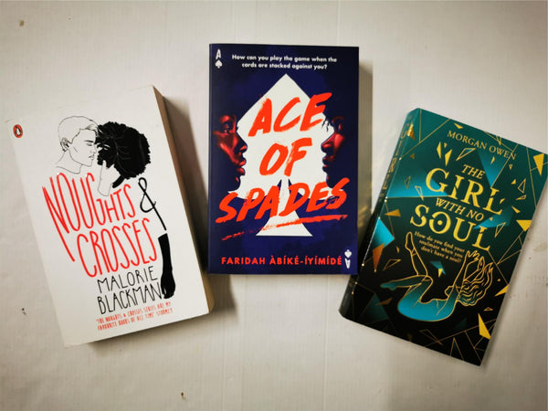3 Books for Teenagers Inc. Noughts & Crosses,  Ace of Spades, Girl With No Soul