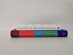 The Comfort Book & Reasons to Stay Alive By Matt Haig 2 Books Collection Set