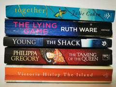 Bundle of 5 PAPERBACK FICTION BOOKS - Best Sellers