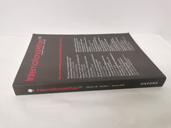 International Affairs, Volume 98, Issue 1, January 2022