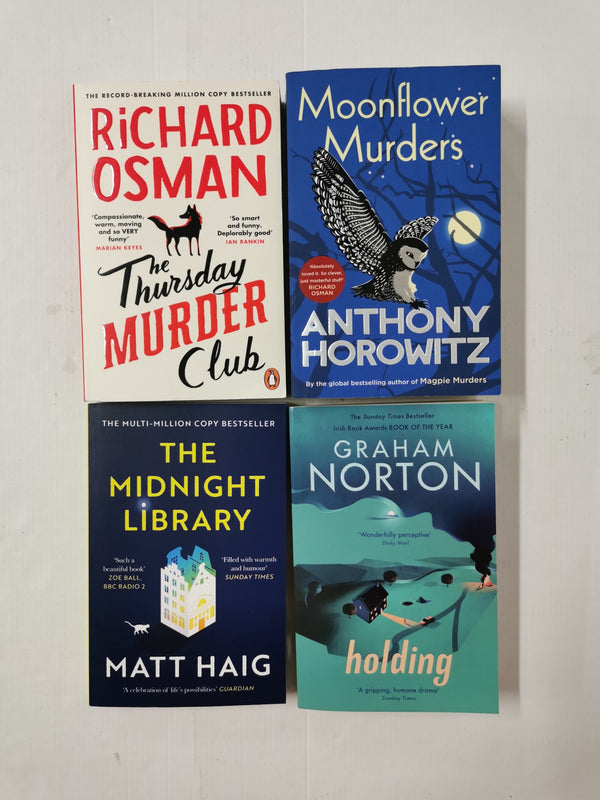 Bundle 4 Bestselling Contemporary Fiction - Includes The Thursday Murder Club