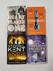 Bundle 4 Sci-Fi/Fantasy/ Cyberpunk Novels - includes Ready Player One